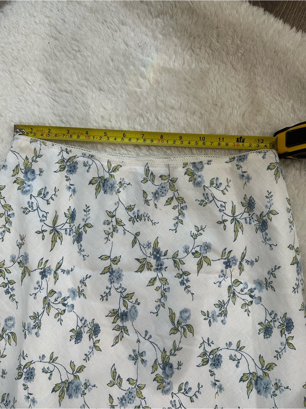 Reformation Layla Linen Skirt - Nostalgia - Picture 6 of 7